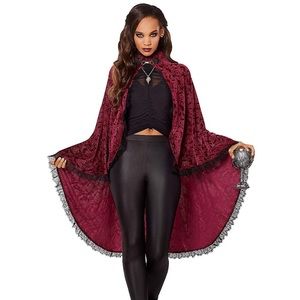 Spirit Halloween Victorian cape - new never worn.